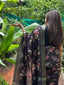 Classic Black Soft Tussar Silk Saree