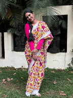 Pure Cotton Floral print Saree
